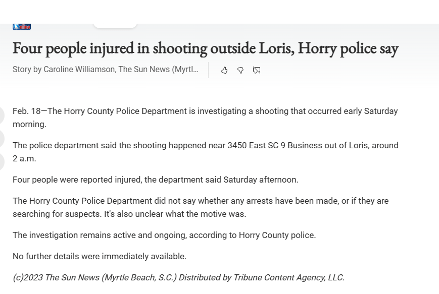 Incident Gun Violence Archive